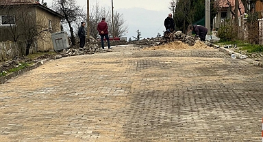 Alpullu’da Yol Çalışmaları Sürüyor