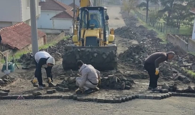 Alpullu’da Yol Çalışması Tamamlandı