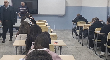 Babaeski’de LGS Provası Gerçeğini Aratmadı