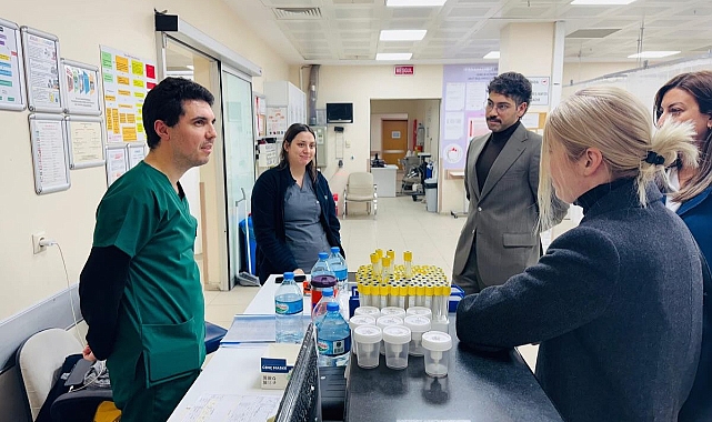 Babaeski Devlet Hastanesi Yönetiminden Hafta Sonu Nöbetine Yerinde Ziyaret