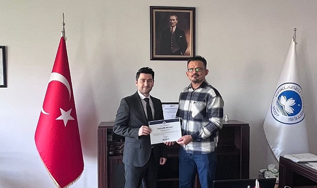 Babaeski MYO’da 2025 Yılının En Üretken Akademisyeni