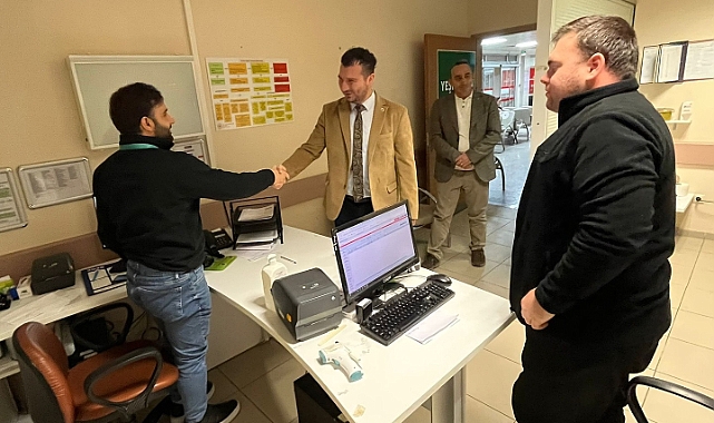Başkan Dr. Fırat Yayla’dan Yeni Yıl Öncesi Hastaneye Anlamlı Ziyaret