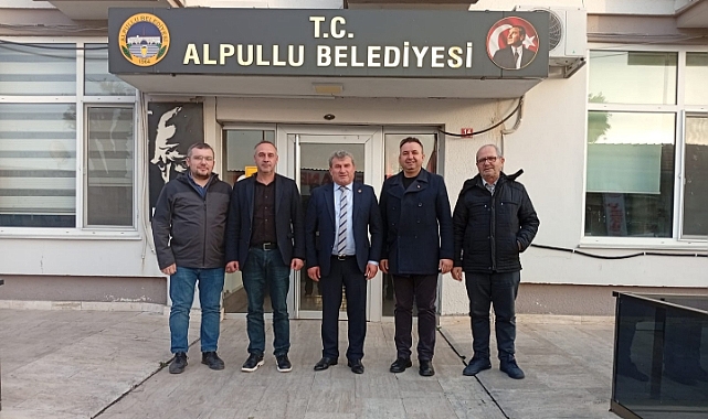 CHP Heyetinden Alpullu Belediyesi’ne Ziyaret