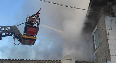 Dereköy’de Yangın Büyümeden Söndürüldü 