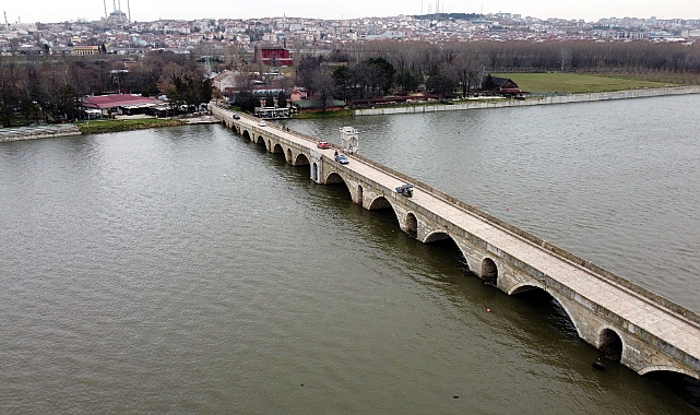 Edirne'de son yağışlarla nehirlerin debisi arttı, üretici umutlandı