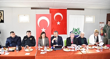 Edirne Valisi Sezer, Keşan’da muhtarlar ve vatandaşlarla bir araya geldi