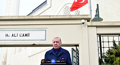 Erdoğan: Gazze ve Filistin Yalnız Değil