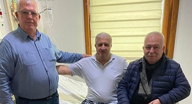 Fahri Özkan’dan Ertuğrul Kendimiz’e Geçmiş Olsun Ziyareti 