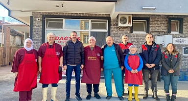 Kaymakam Özderin’den Dağtaş Et Ürünleri’ne Ziyaret