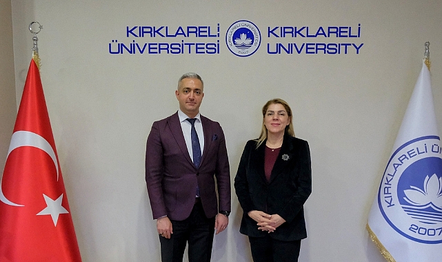 Kırklareli İl Göç İdaresi’nden KLÜ Rektörü Prof. Dr. Rengin Ak’a Ziyaret