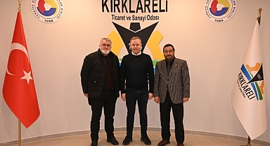 Kırklareli İl Müftüsü Yusuf Eviş’ten Kırklareli TSO’ya Hayırlı Olsun Ziyareti