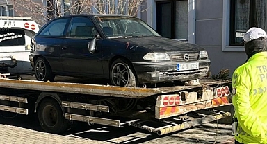 Kırklareli’nde Hurda Araçlara Yönelik Çalışma 