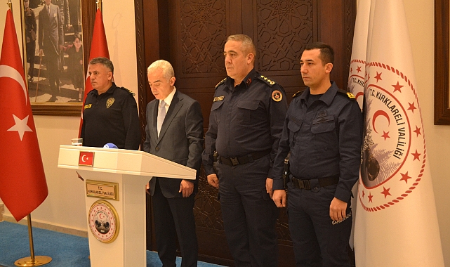 Kırklareli’nde Huzur ve Güvenlikte Rekor Veriler