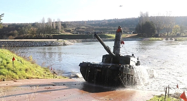 Kırklareli’nde TSK’dan Durgun Sularda Güç Gösterisi 