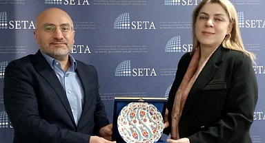 KLÜ Rektörü Prof. Dr. Rengin Ak’tan SETA’ya Ziyaret