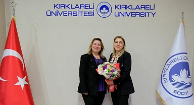 Lüleburgaz Belediyesi’nden KLÜ Rektörlüğüne Ziyaret