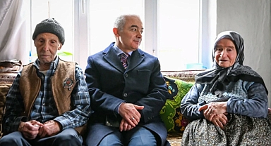 71 Yıllık Evliliğe Anlamlı Ziyaret