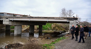 Vali Turan’dan Lüleburgaz’daki Köprü Çalışmalarına İnceleme 