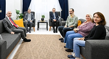 Vali Turan’dan Mustafa Paleçiç’e Geçmiş Olsun Ziyareti 