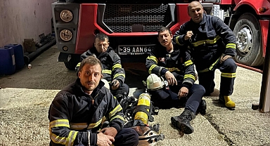 Vize İtfaiyesi 2025’te 350 Vakaya Müdahale Etti