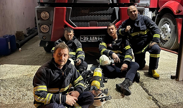 Vize İtfaiyesi 2025’te 350 Vakaya Müdahale Etti