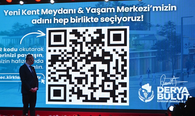 Yeni Kent Meydanının İsmini Kırklarelililer Belirleyecek
