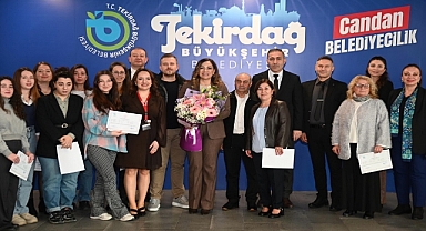 ALMANCA KURSUNUN İLK MEZUNLARI SERTİFİKALARINA KAVUŞTU