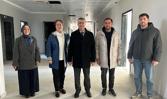 Babaeski Yeni İlçe Sağlık Kompleksi’nde Çalışmalar Hızla Sürüyor