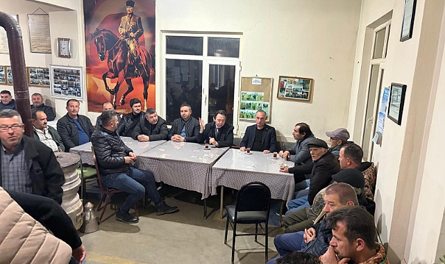 CHP Babaeski’den Kırsalda Yoğun Mesai