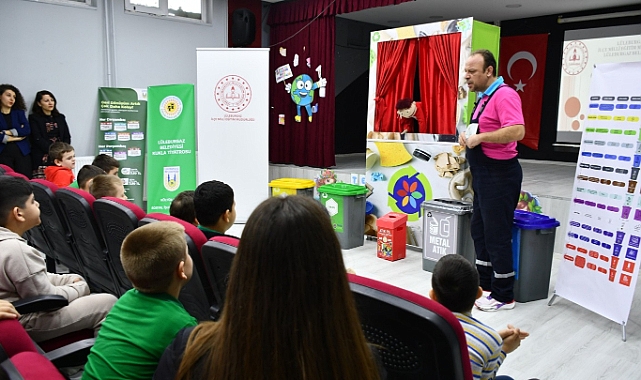 Lüleburgaz’da “Renklerle Sıfır Atık Eğitimi” Projesi Miniklerle Buluştu