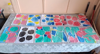 ‘Sanatın Diliyle Değerlerimiz’ Temalı Ebru Atölyesi Düzenlendi