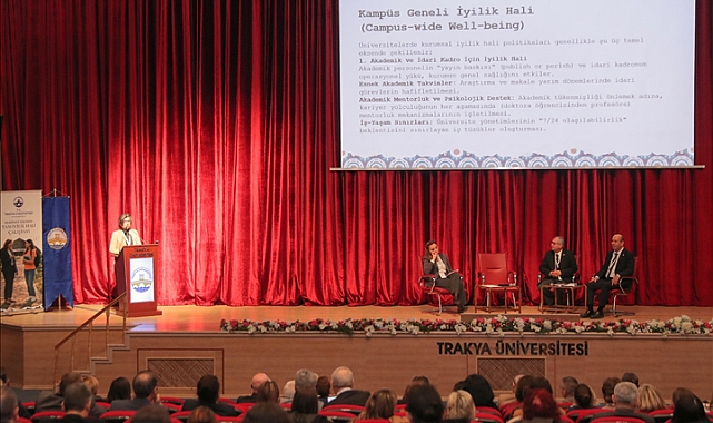 TRAKYA ÜNİVERSİTESİNDE “AKADEMİK YAŞAMDA TAM İYİLİK HALİ ÇALIŞTAYI” GERÇEKLEŞTİRİLDİ
