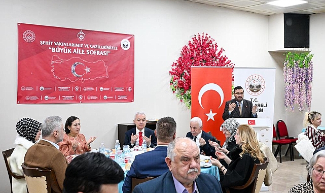 Vali Turan Şehit Aileleri Ve Gazilerle İlk İftarda Buluştu