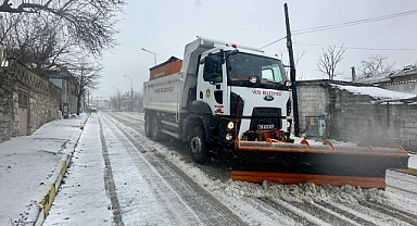 Vize Belediyesi Karla Mücadelede Teyakkuzda