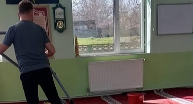 Alpullu Belediyesi'nden Gülbahçe Camii'nde Titiz Temizlik Çalışması
