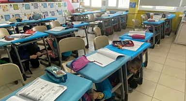 Babaeski'de Deprem Haftası'nda Öğrencilere Afet Bilinci Kazandırıldı