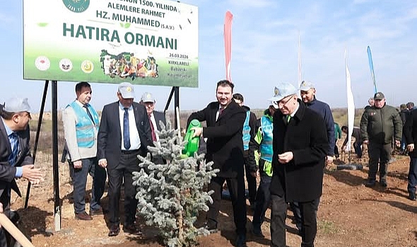 Babaeski’de Fidanlar Geleceğe Nefes Oldu