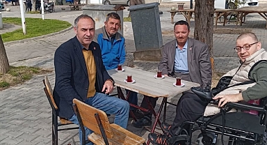 CHP'li Zafer Çevik Babaeski Hal Esnafıyla Bir Araya Geldi