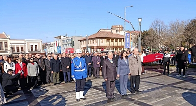 EDİRNE Belediyesi'nin 159'uncu kuruluş yıl dönümü, düzenlenen törenle kutlandı.