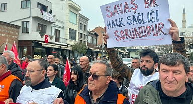 Edirne’de ABD ve İsrail’in saldırıları protesto edildi