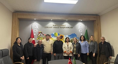 İYİ Parti’den Kırklareli Ziraat Odası’na Ziyaret