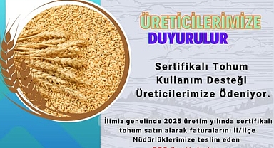 Kırklareli Çiftçisine Müjde: Sertifikalı Tohum Kullanım Desteği Başladı