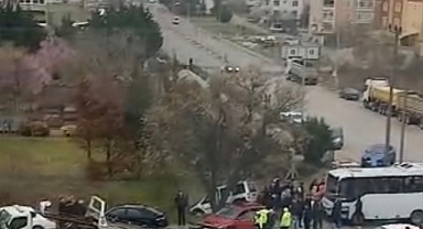 Kırklareli’de Bahçeşehir Koleji Önünde Feci Zincirleme Kaza: 5 Yaralı