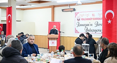 Kırklareli Valisi Uğur Turan, Pehlivanköy’de Şehit Aileleri ve Gazilerle İftarda Buluştu