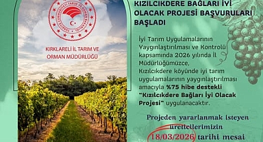 Kızılcıkdere’de Bağcılık İçin %75 Hibeli Destek Projesi