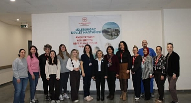 Lüleburgaz Devlet Hastanesi’nde Ameliyathane Hemşireliği Eğitimi Başladı