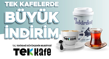 TEK KAFELERDE BÜYÜK İNDİRİM