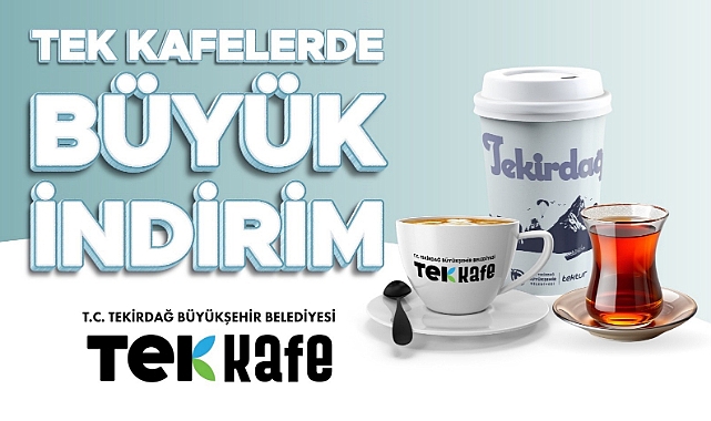 TEK KAFELERDE BÜYÜK İNDİRİM
