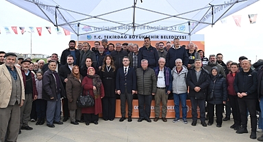 TEKİRDAĞ'DA ARICILIĞA BÜYÜKŞEHİR DESTEĞİ