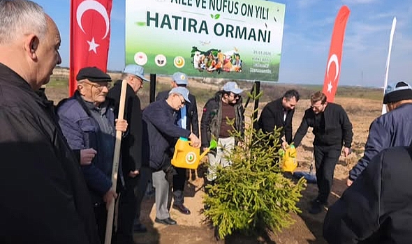 Türkiye’nin Gücü Orman: Kırklareli’nde Fidanlar Toprakla Buluştu